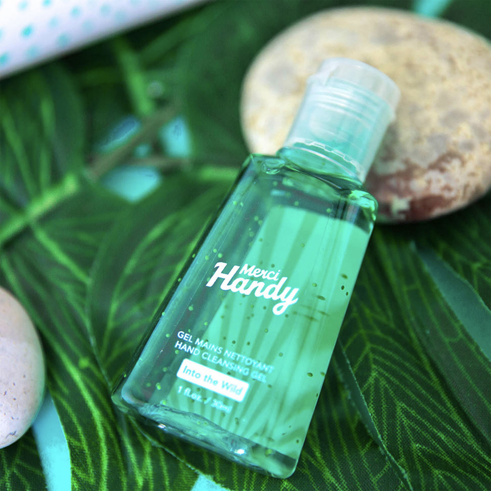 Merci Handy Gel mains nettoyant Into The Wild Gel main nettoyant parfumé
