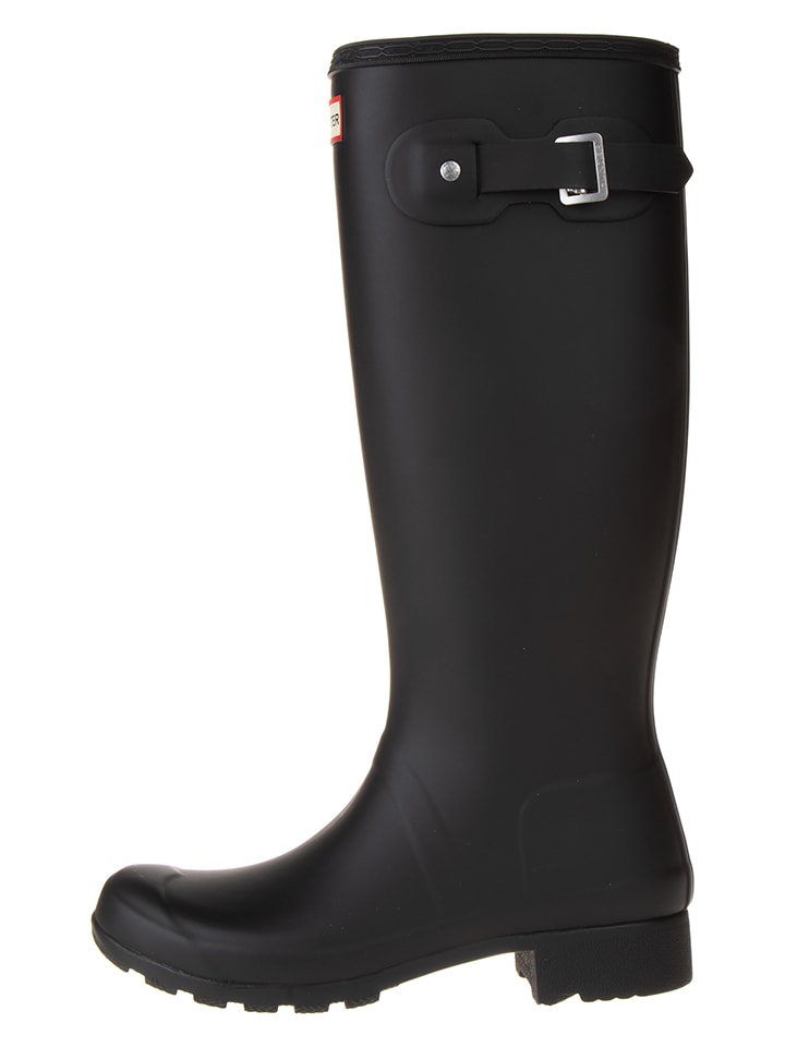 Hunter Gummistiefel in Schwarz günstig kaufen