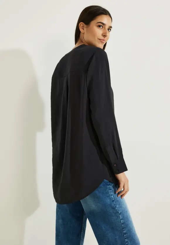 CECIL Longbluse in Unifarbe