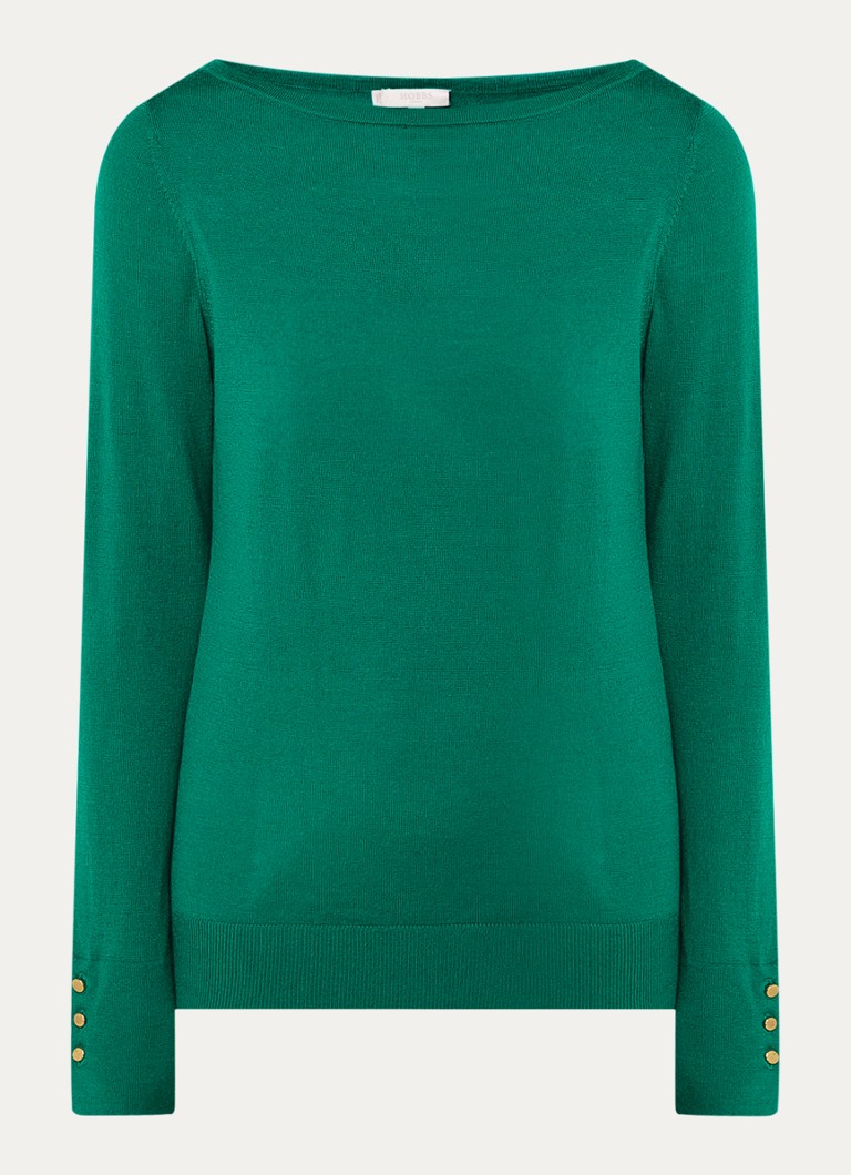 Maglione Hobbs Perla in pregiata lana merino