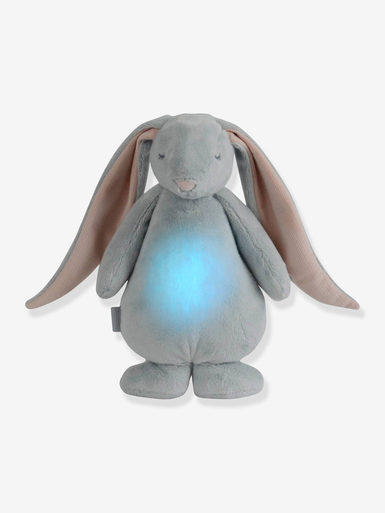 Veilleuse peluche MOONIE Lapin bleu
