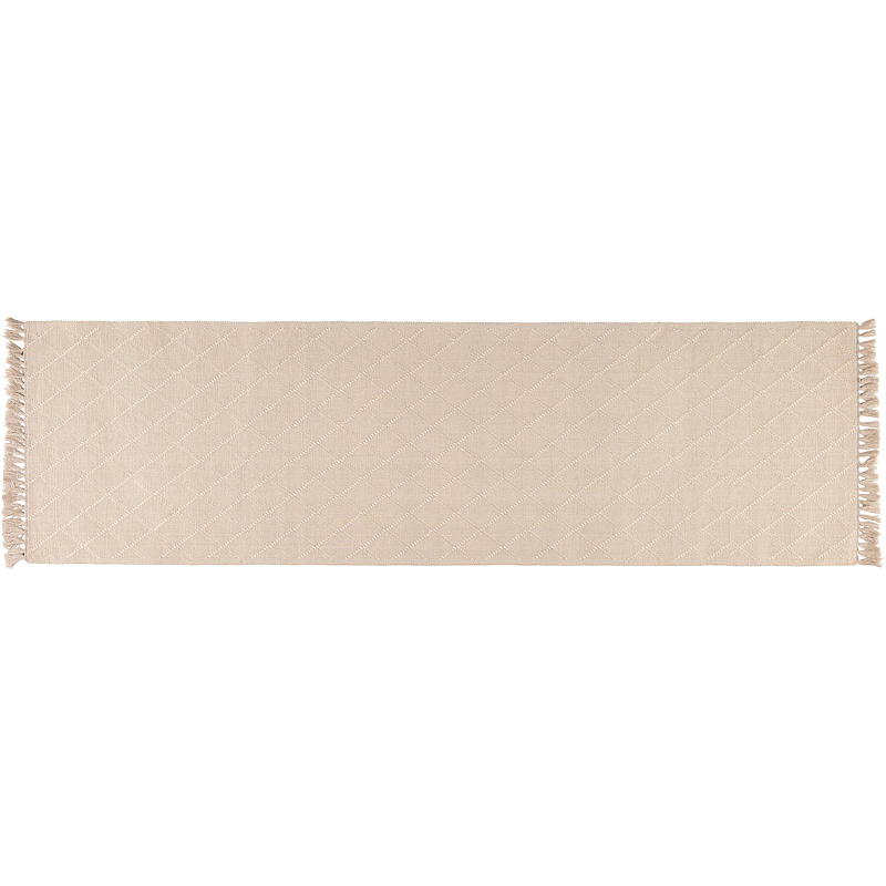 Home Løper 35x120 cm m/frynser beige
