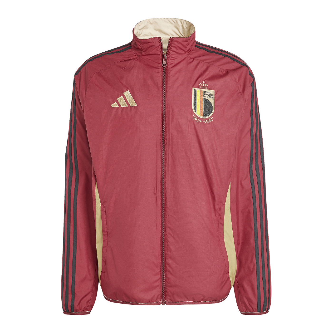 adidas Belgien Anthem Jacke Blau
