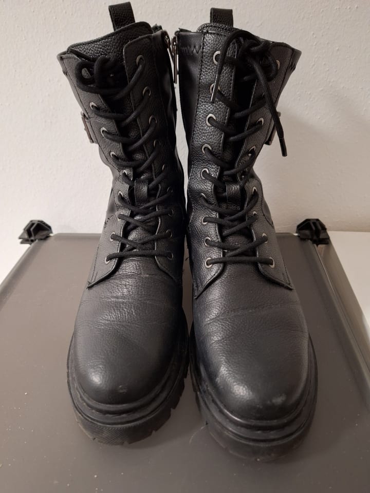 palado Schnürstiefeletten in BLACK günstig kaufen 40