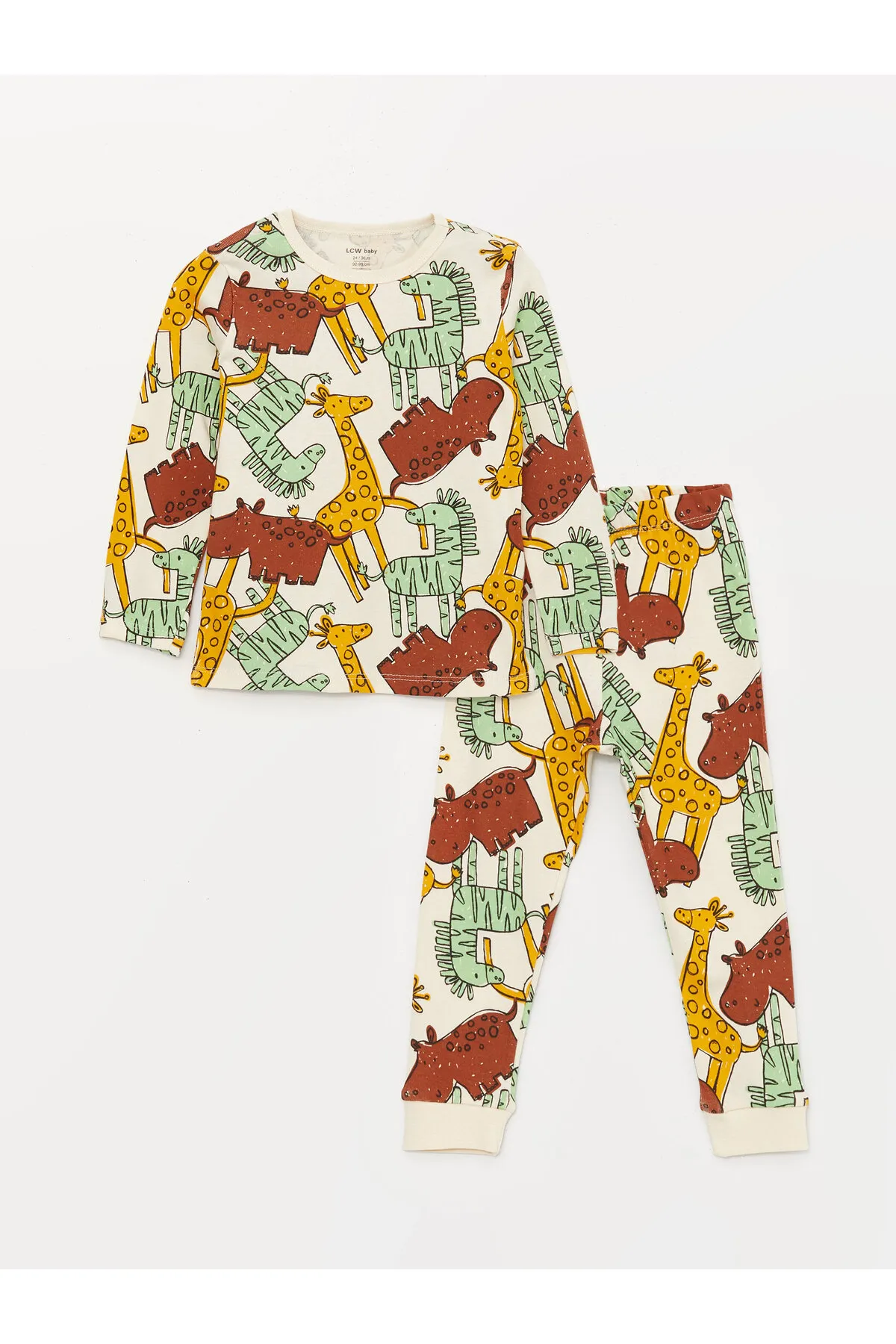 LC Waikiki  Pyjama set - Ecru - Print