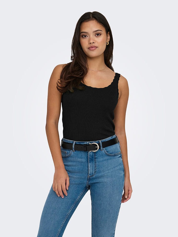 ONLY Top in Schwarz günstig kaufen