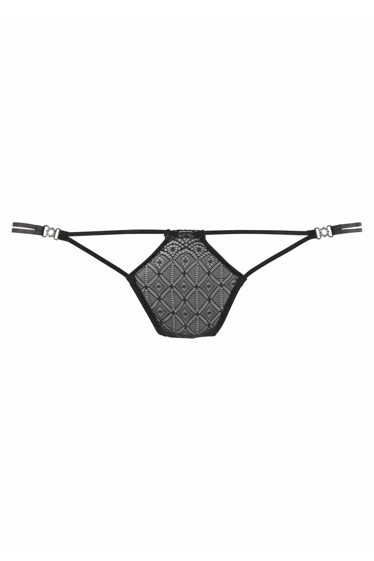 PETITE FLEUR GOLD  String - Schwarz - Unifarben