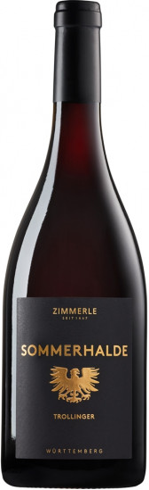 2020 GOLDADLER Sommerhalde Trollinger trocken Bio - Weingut Zimmerle