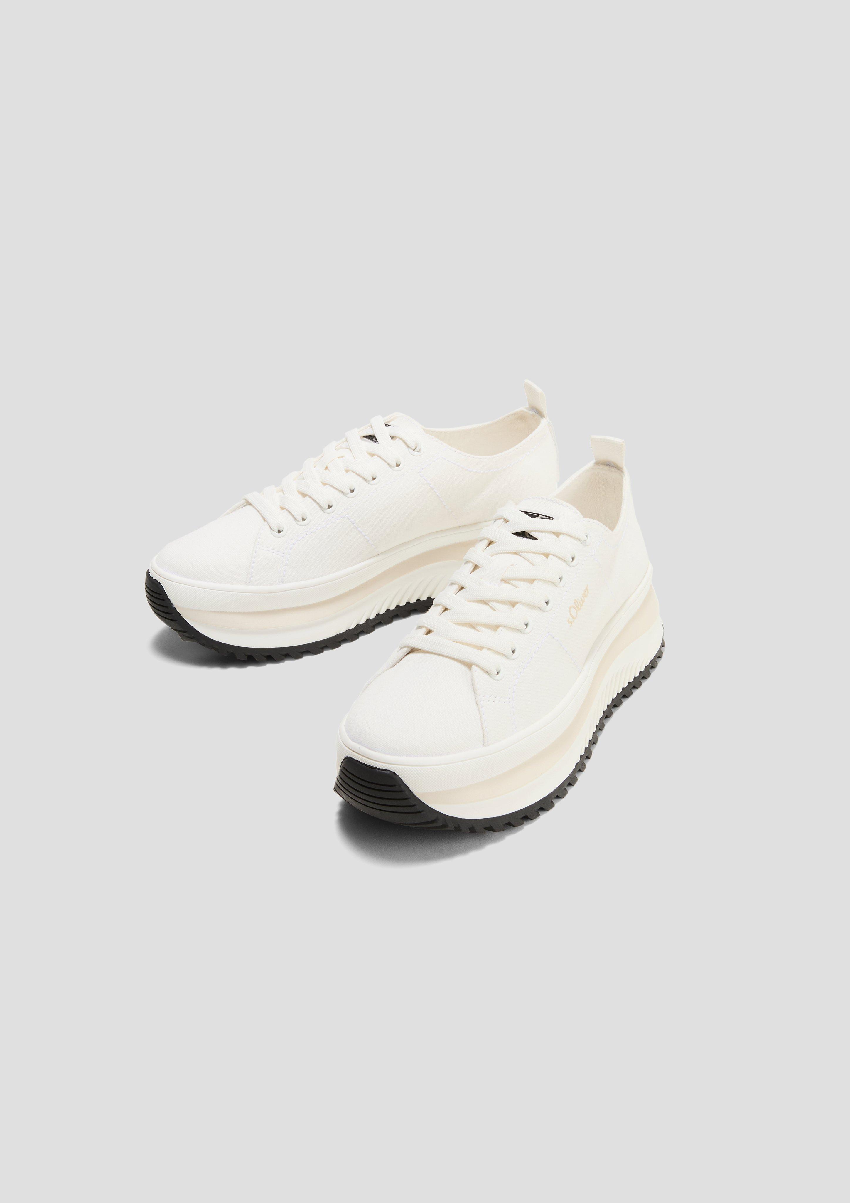 Plateau-Sneaker in Bicolor-Optik  6008844-100