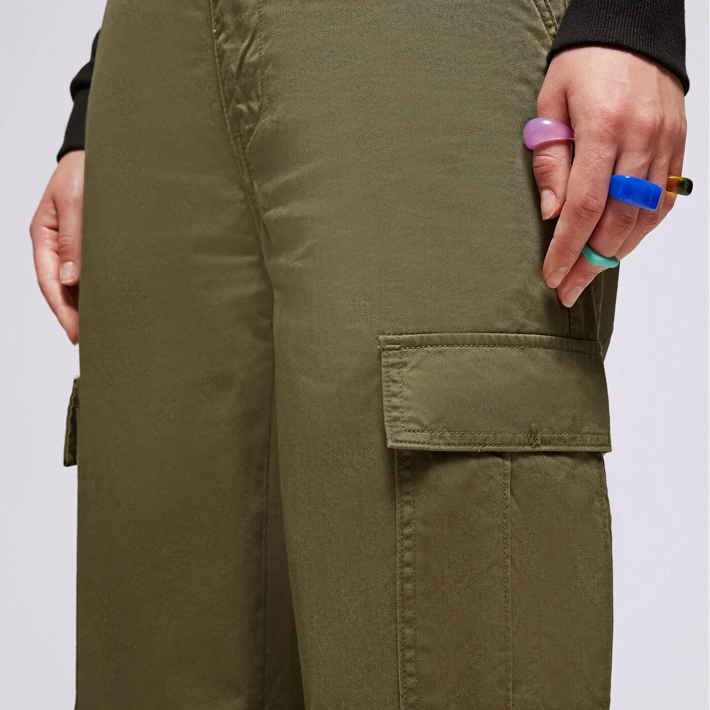 LEVI'S HOSE 94 BAGGY CARGO GREENS Grün