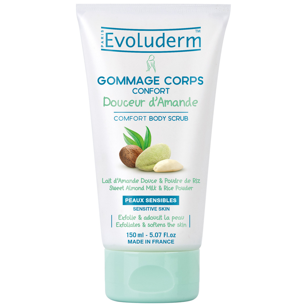 evoluderm Douceur d'Amande Gommage Corps Confort - 150 ml