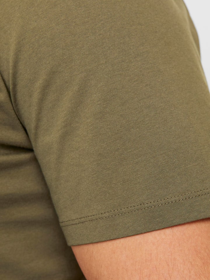 JACK & JONES PLUS T-shirt in Olive Night günstig kaufen