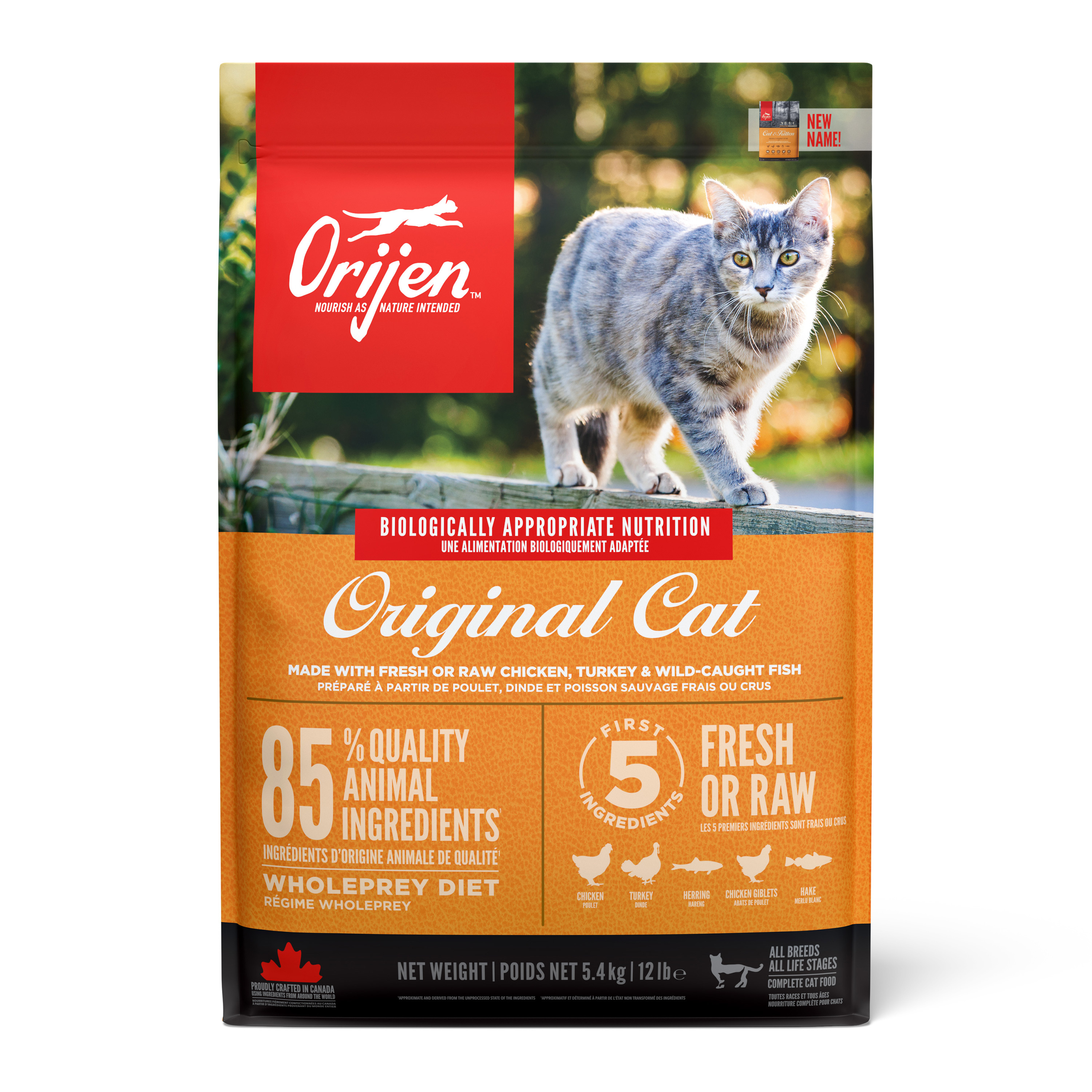 Orijen Trockenfutter Orijen Original Cat 5,4 kg