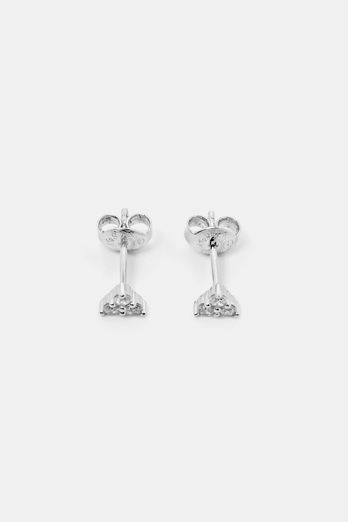 Ohrstecker aus Sterlingsilber mit Zirkonia