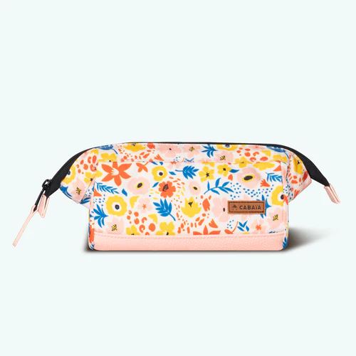 Wharf Street pink school pencil case