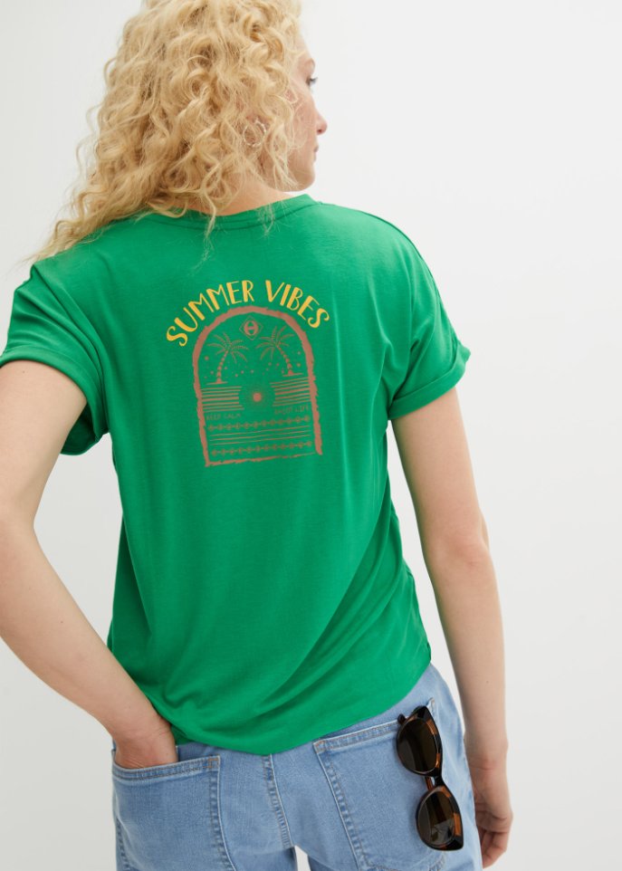 Shirt mit Druck am Rücken