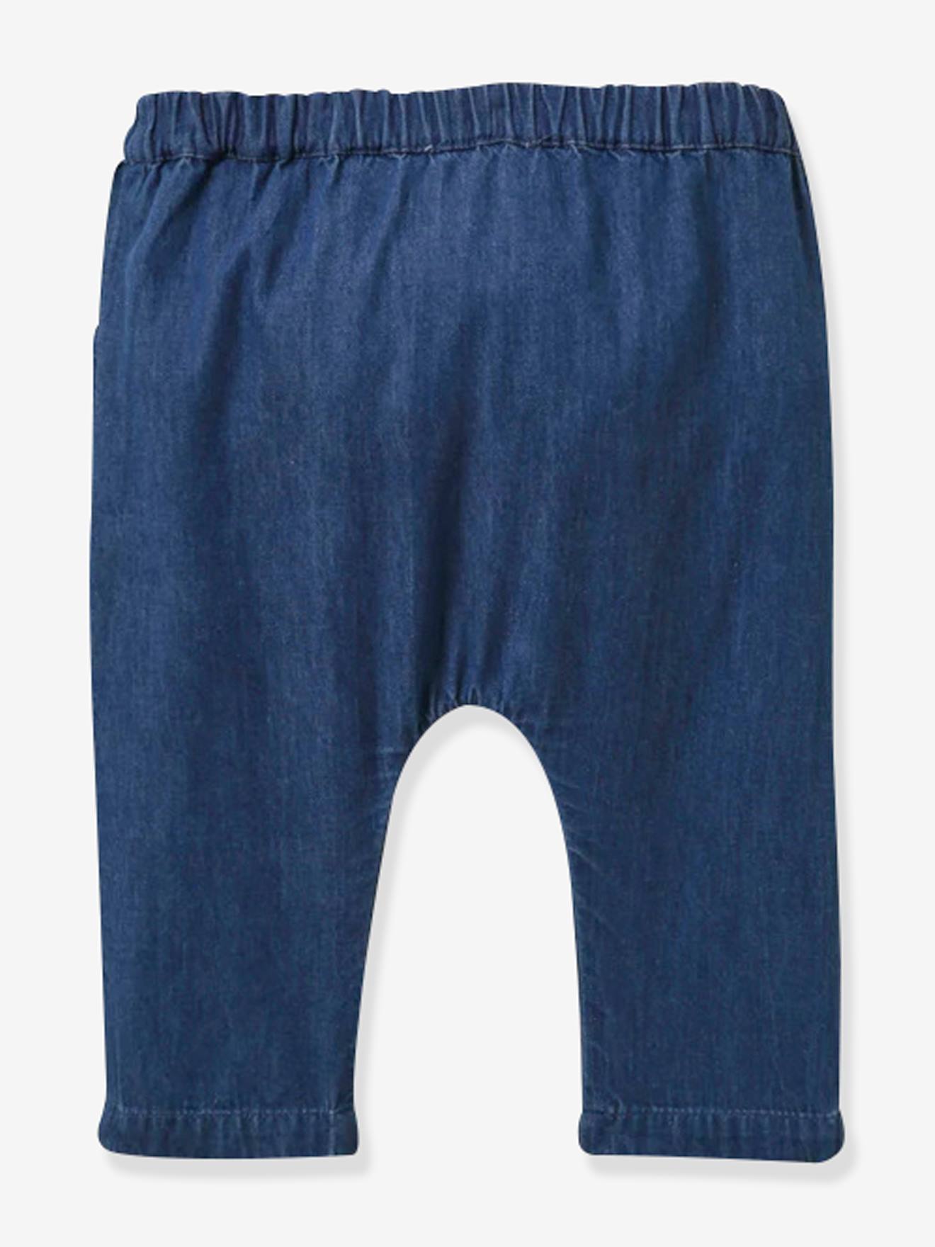 Cyrillus Leichte Baby Jeans mit tiefem Schritt CYRILLUS - jeansblau