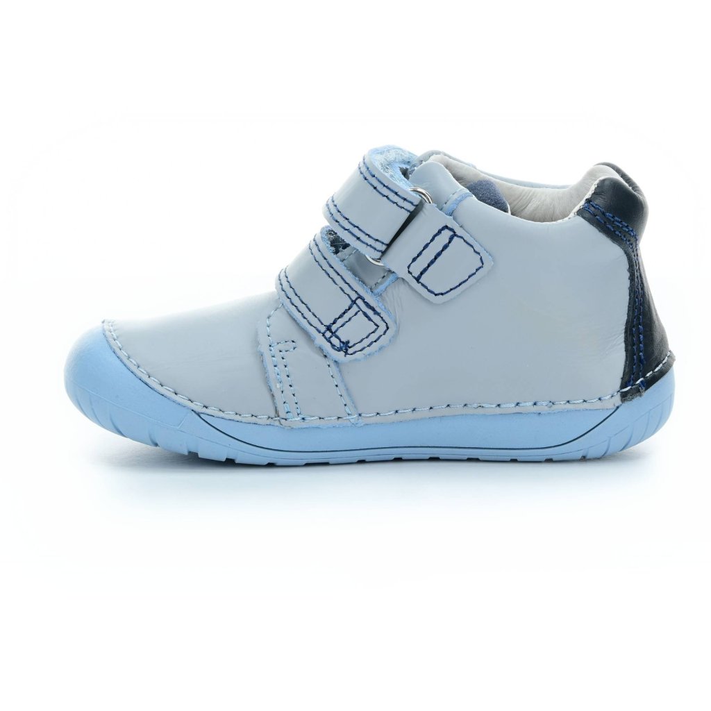D.D.Step 381 Himmelblaue Barfuß-Stiefeletten (070)