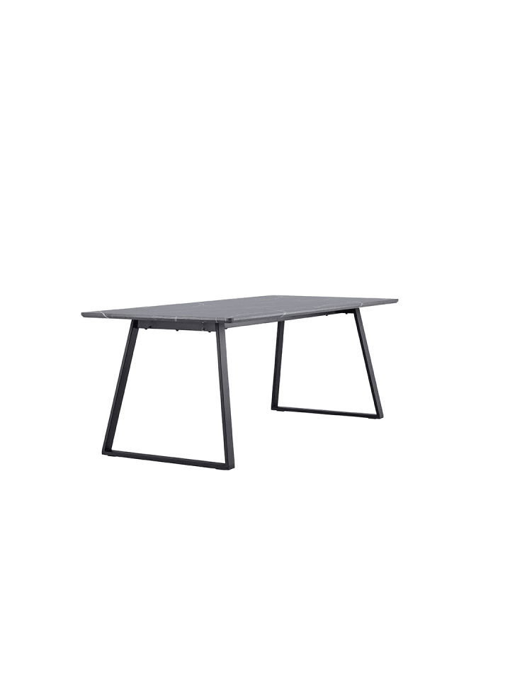 ebuy24 Esstisch Malaga Dunkelgrau 200 x 90 cm günstig kaufen onesize