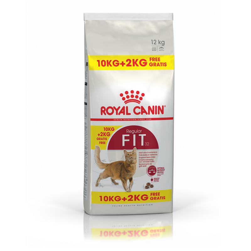 ROYAL CANIN Trockenfutter ROYAL CANIN Fit 32 10+2kg