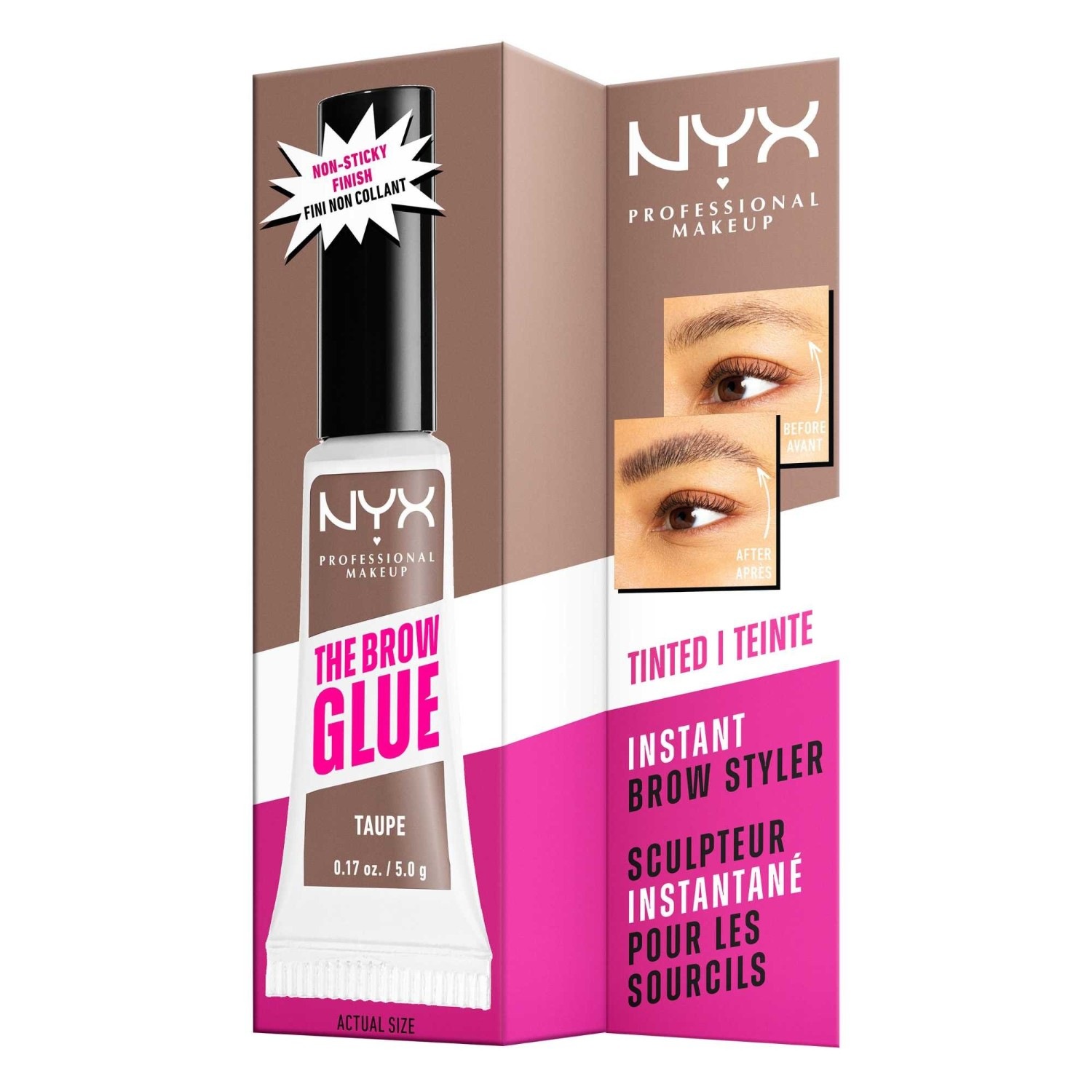 NYX Professional Makeup antakių klijai