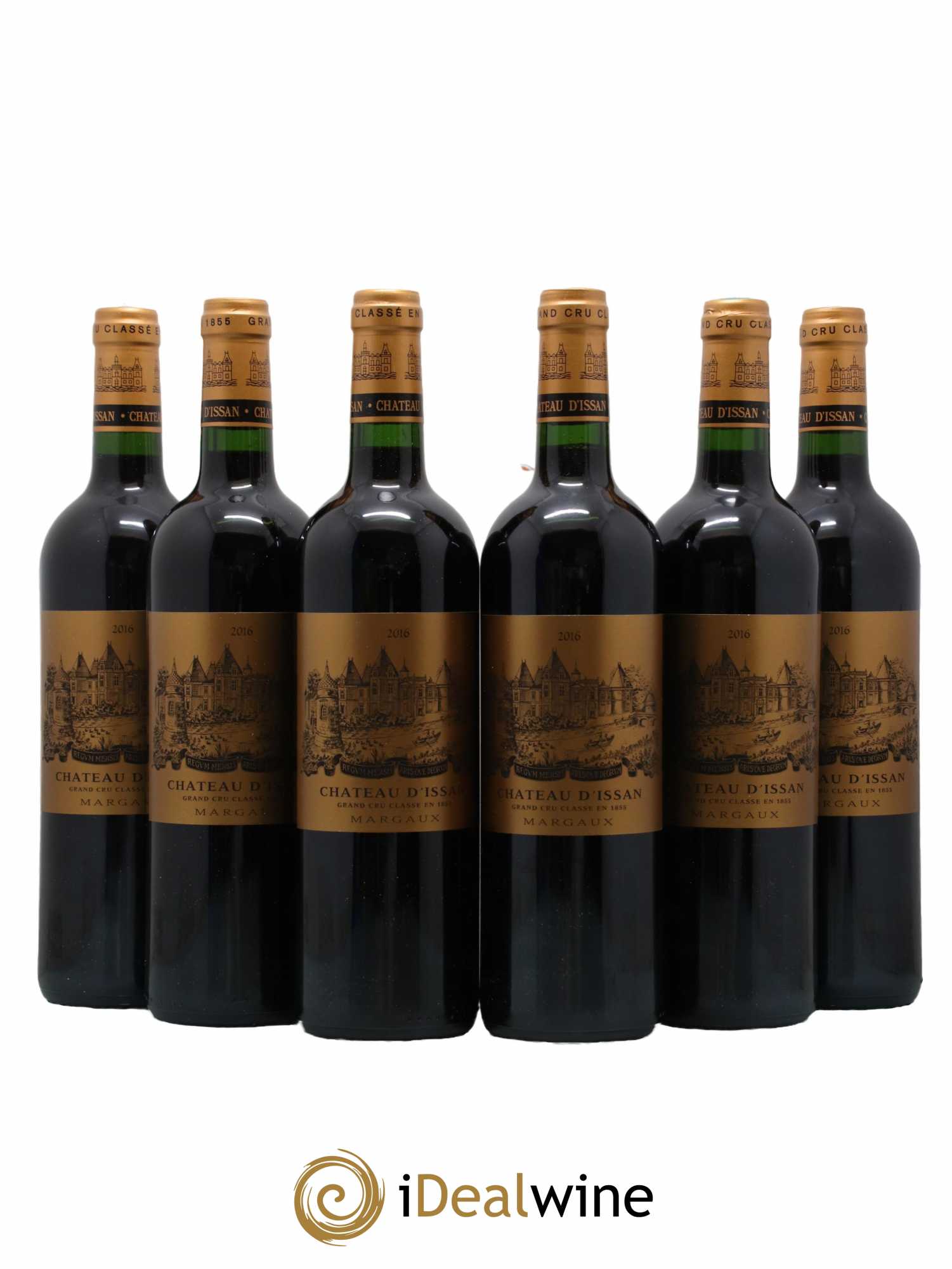 Château d'Issan 3ème Grand Cru Classé  2016 - Lot de 6 Bouteilles