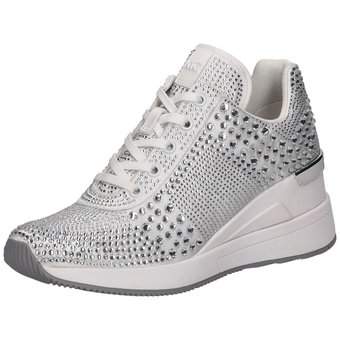 Michael Kors Georgie Crystal Trainer in weiß