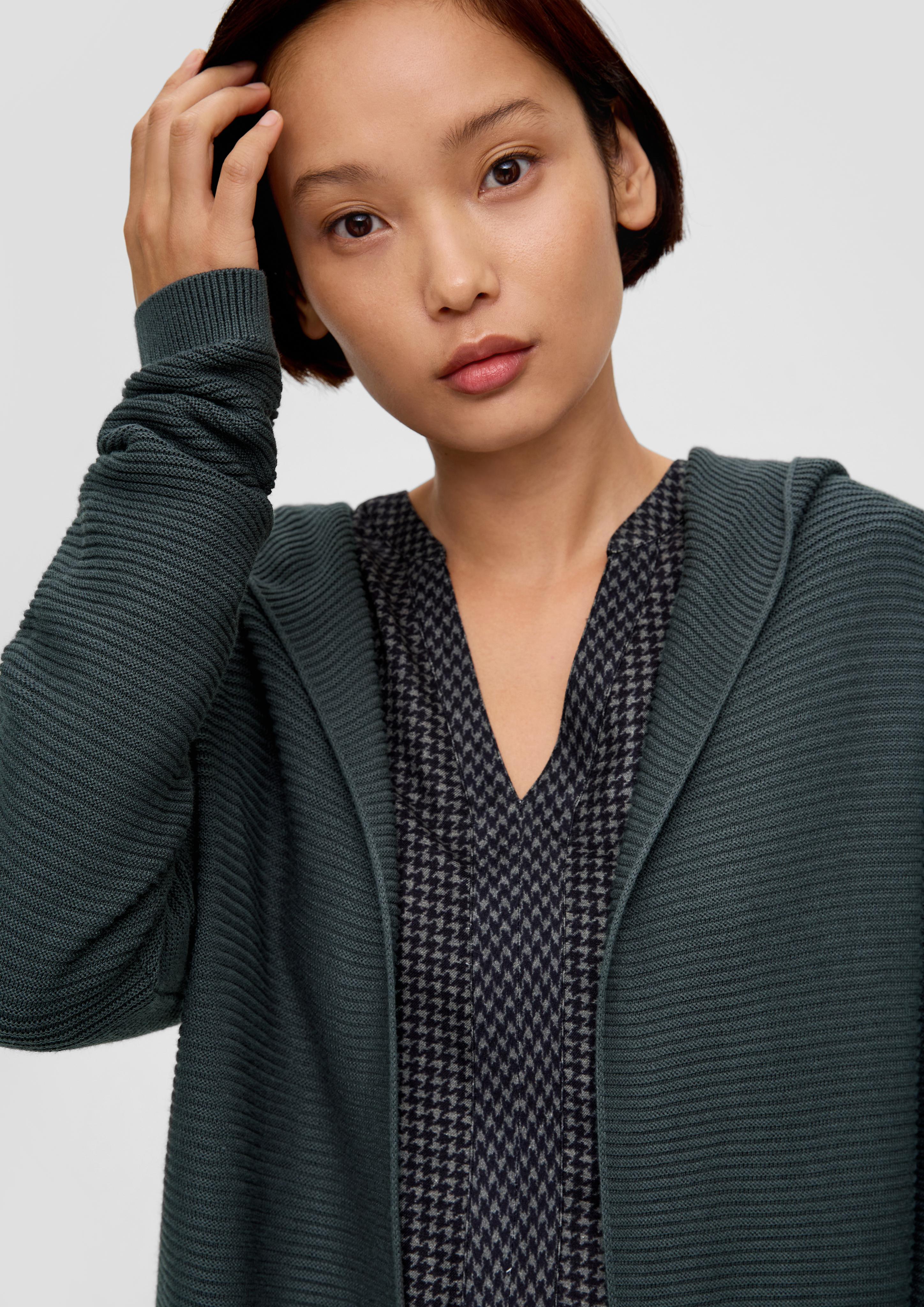 Strickjacke aus Baumwoll-Viskose-Mix  2135247-7909