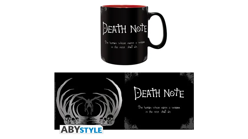 DEATH NOTE Tasse 460 ml Death Note matt