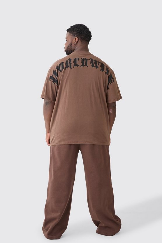 Plus Jogginghose mit Official-Applikation