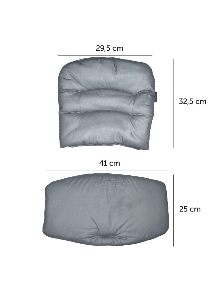 LaLoona Sitzkissen / Hochstuhlauflage für bebeconfort Timba in grau günstig kaufen onesize