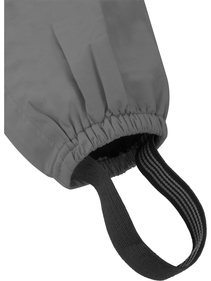 Normani Outdoor Sports Kinder Regenhose mit Hosenträgern Twisp in Schwarz günstig kaufen