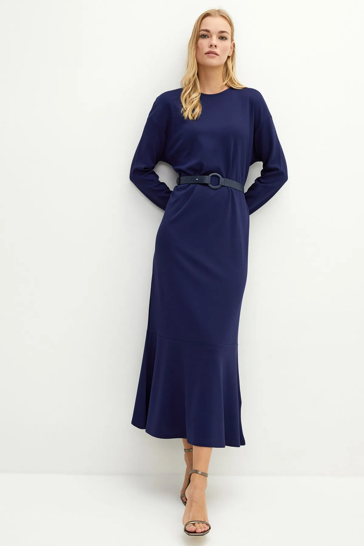 LC Waikiki  Kleid - Dunkelblau - Shift