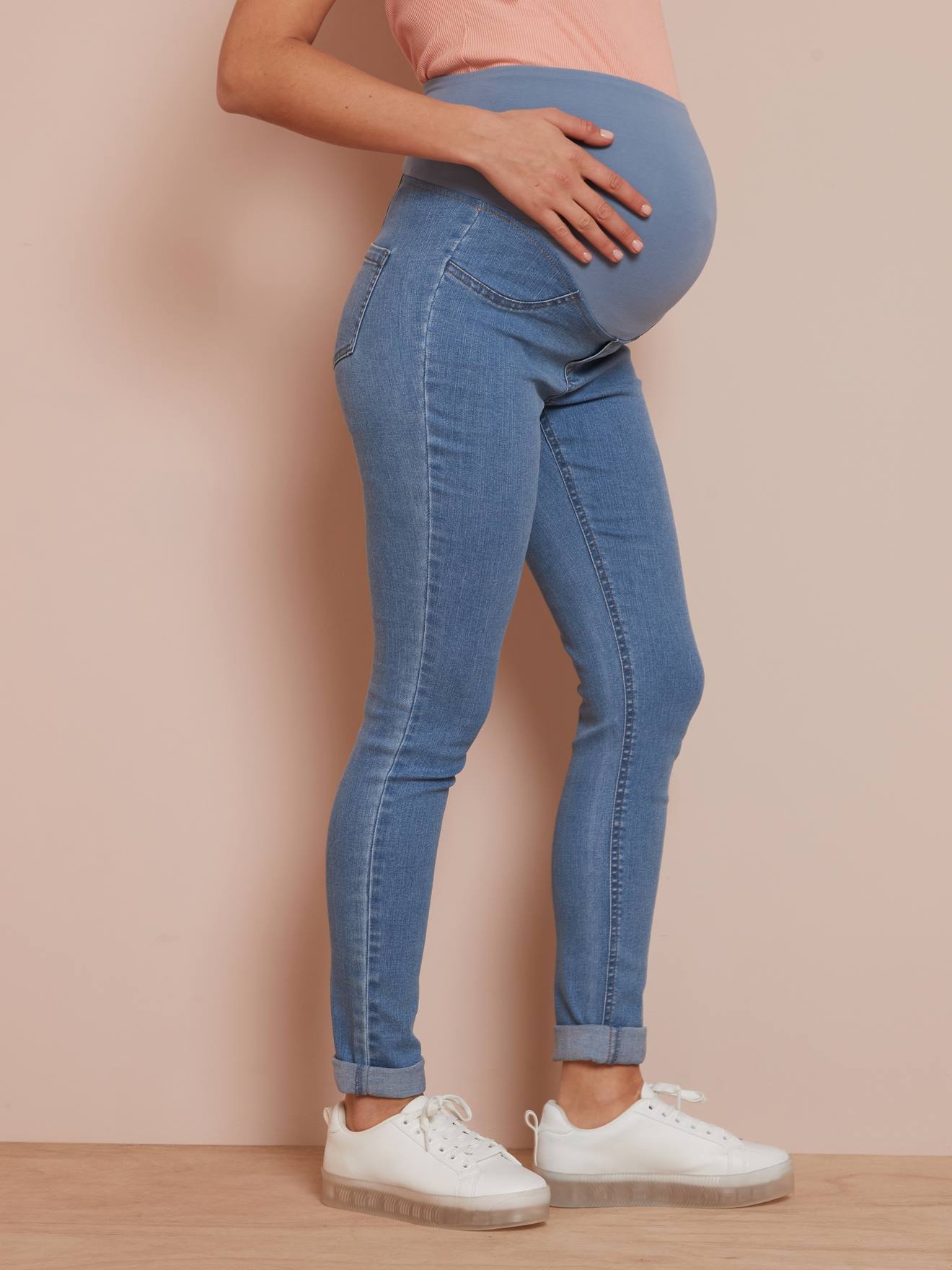 Super skinny de grossesse denim brut