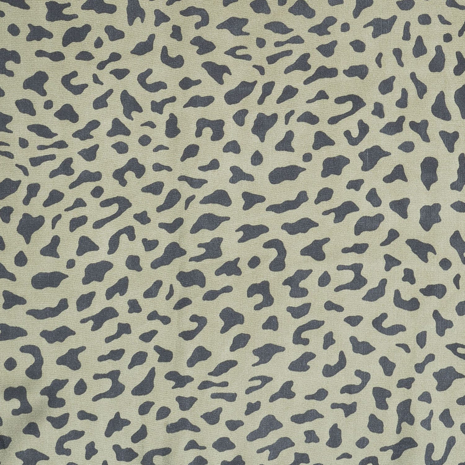 Foulard kaki à motif léopard