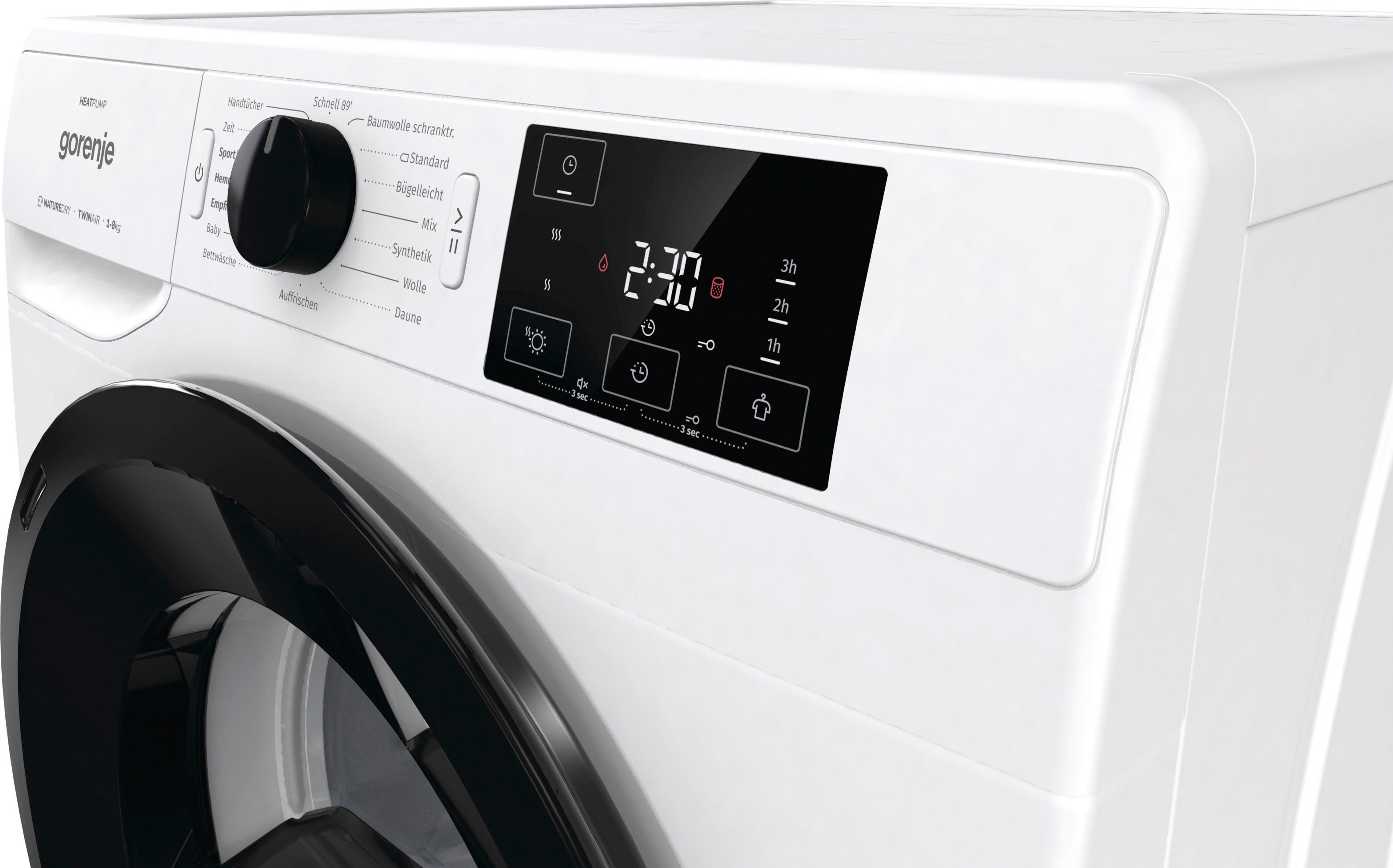 GORENJE Wärmepumpentrockner DNE 83/GN, 8 kg