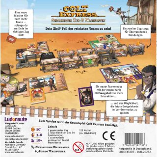 Colt Express – Gepanzerter Zug & Wachposten (DE)
