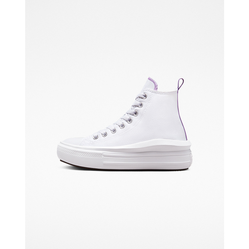 Converse Chuck Taylor All Star Move Platform A03667C / weiss