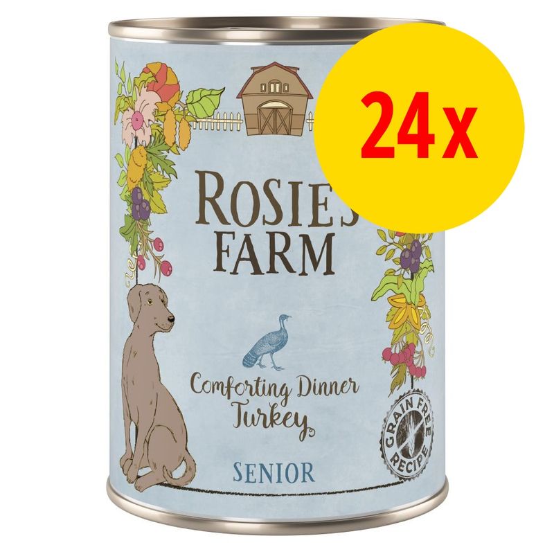Sparpaket Rosie's Farm Senior 24 x 400 g