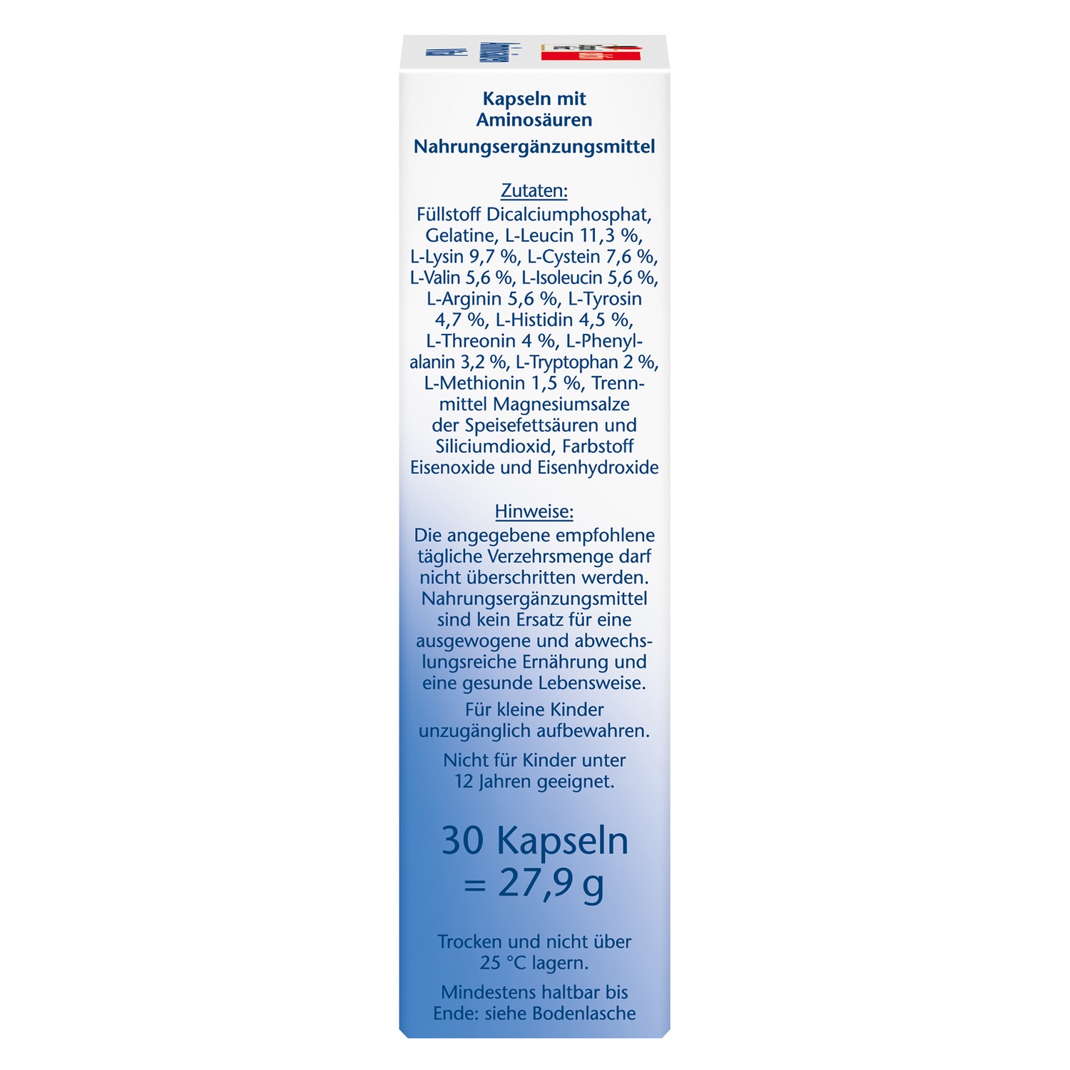 Aminosäuren Vital Kapseln