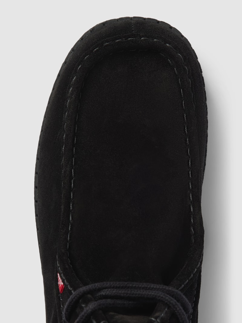 Boots aus Leder Modell 'RED TAB' in schwarz