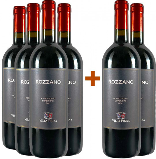 4+2 Paket Rozzano Rosso Piceno Superiore DOC - Cantina Villa Pigna