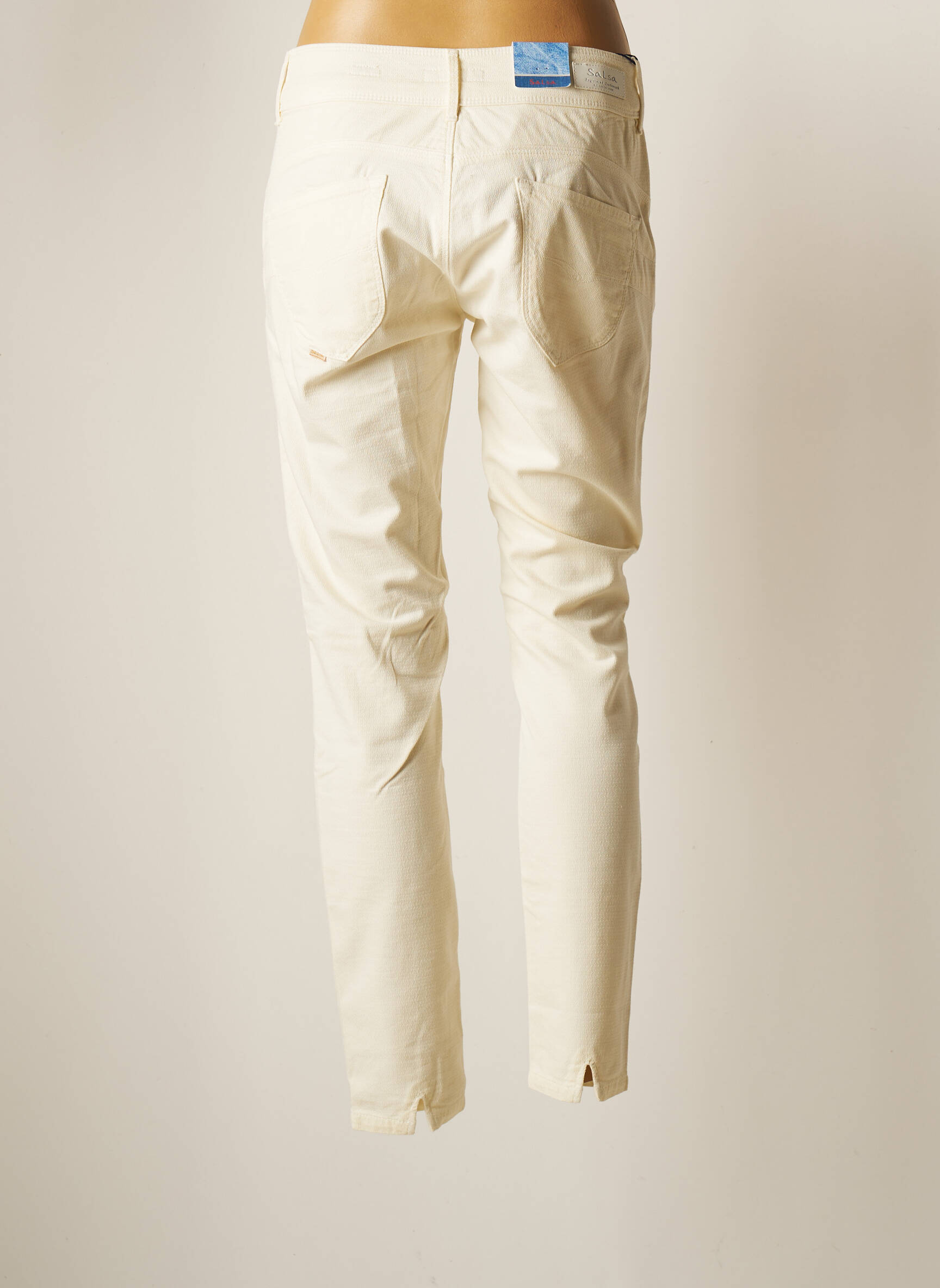 Salsa Jeans Coupe Slim Femme couleur beige