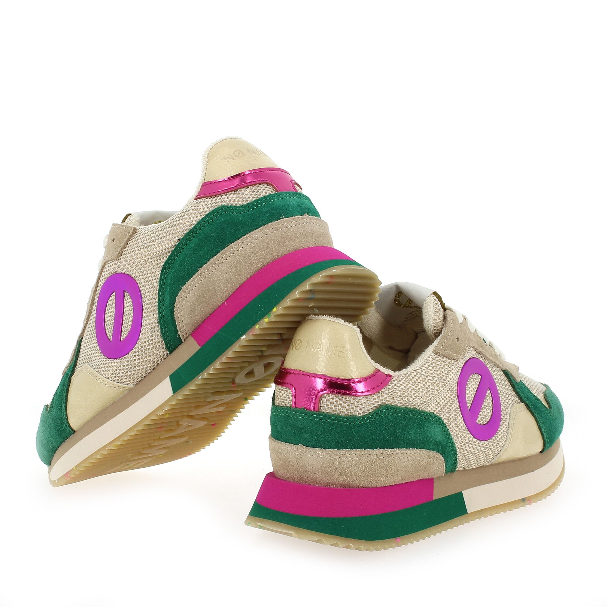 No Name  MIA JOGGER - Beige Vert