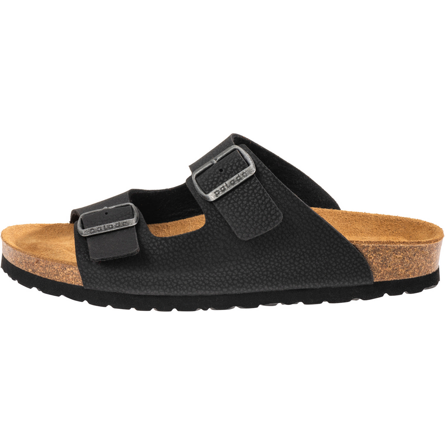 Palado Korfu Herren, Pantoletten, Herren, Print Schwarz 2