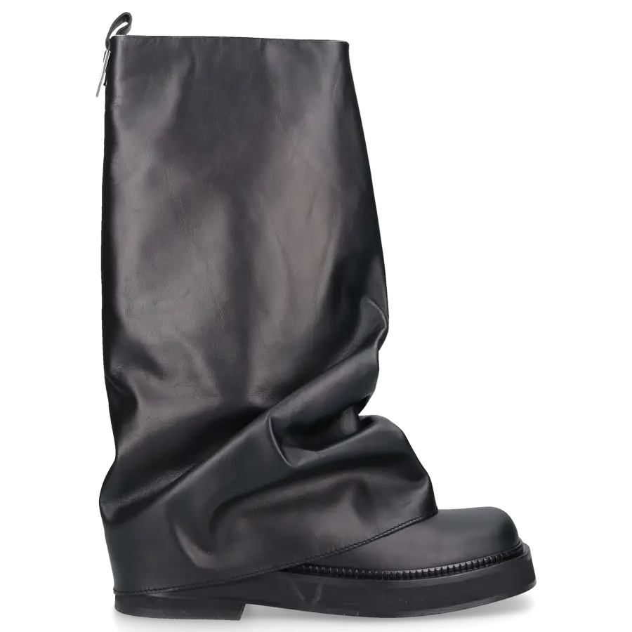The Attico - Bikerstiefel ROBIN COMBAT Kalbsleder - schwarz