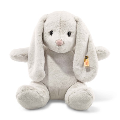 Hoppie Hase, 38 cm, hellgrau
