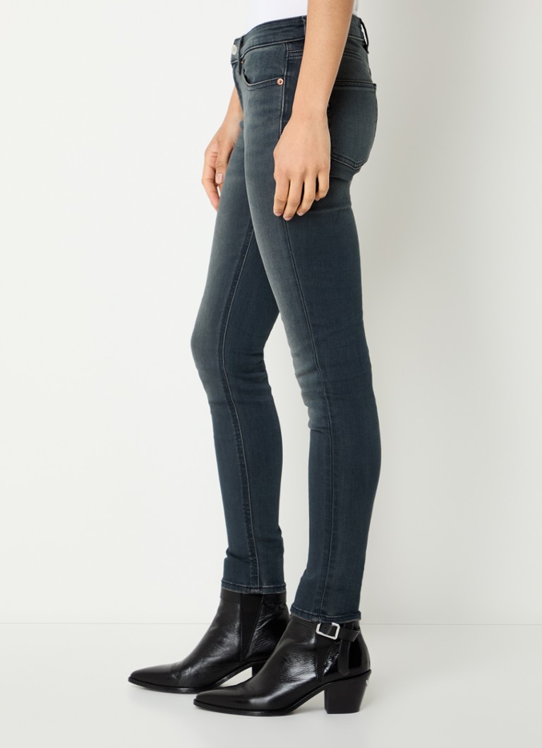 Denim Kyo Pitillo Vaqueros cu talie medie, spalare inchisa