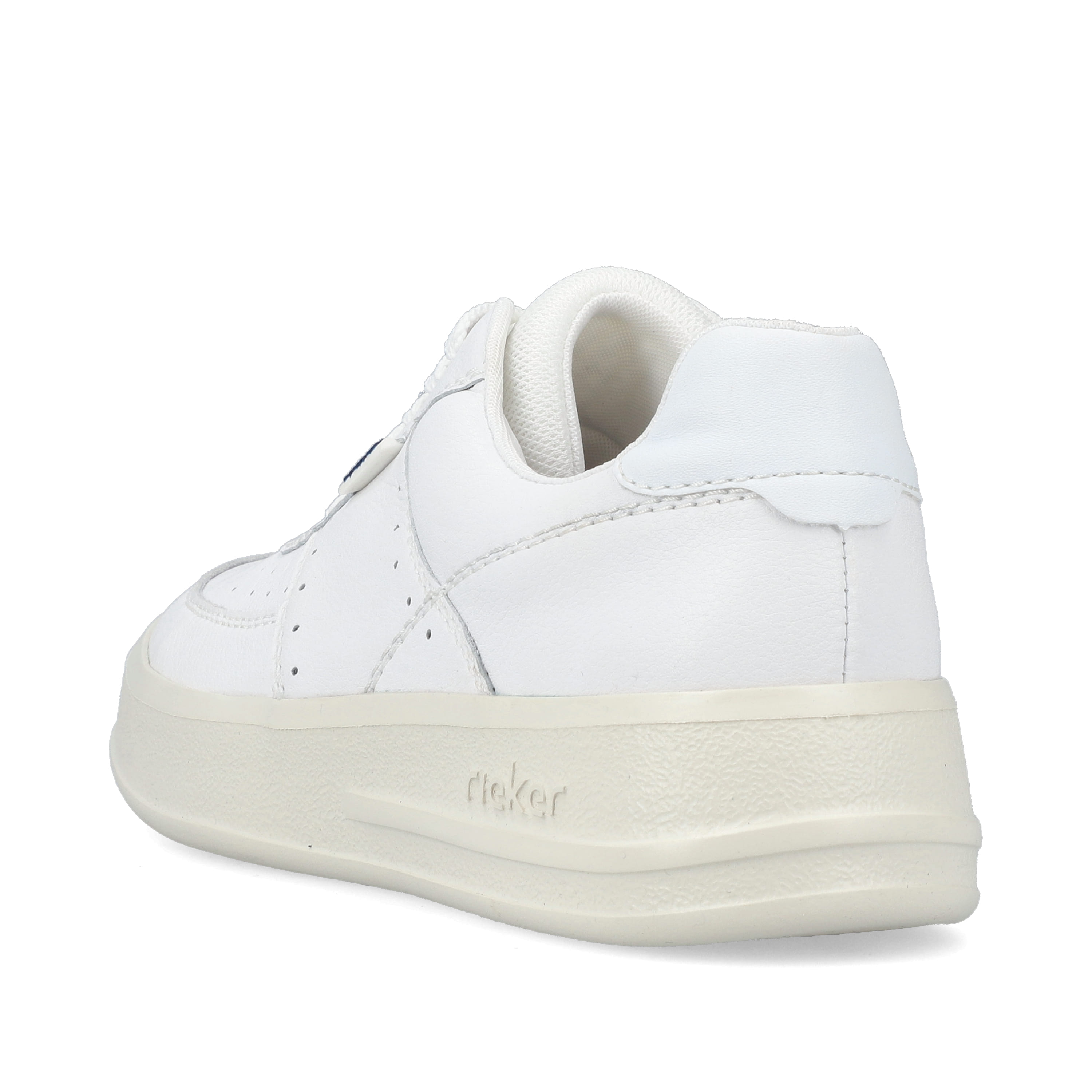 Rieker Damen Sneaker Low reinweiss