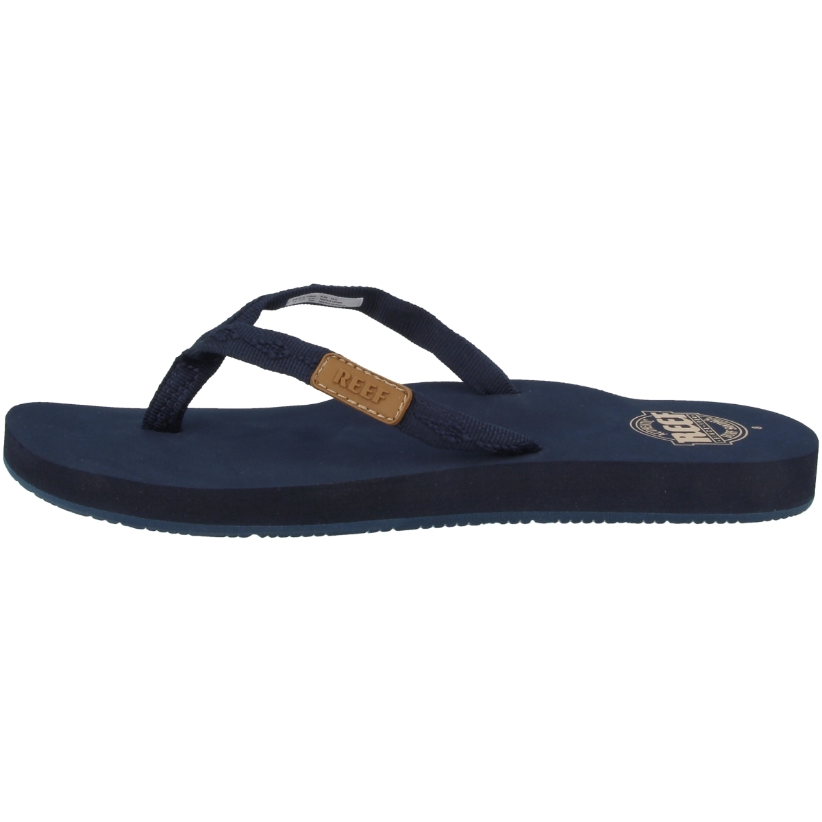 Reef Ginger Zehensandale blau